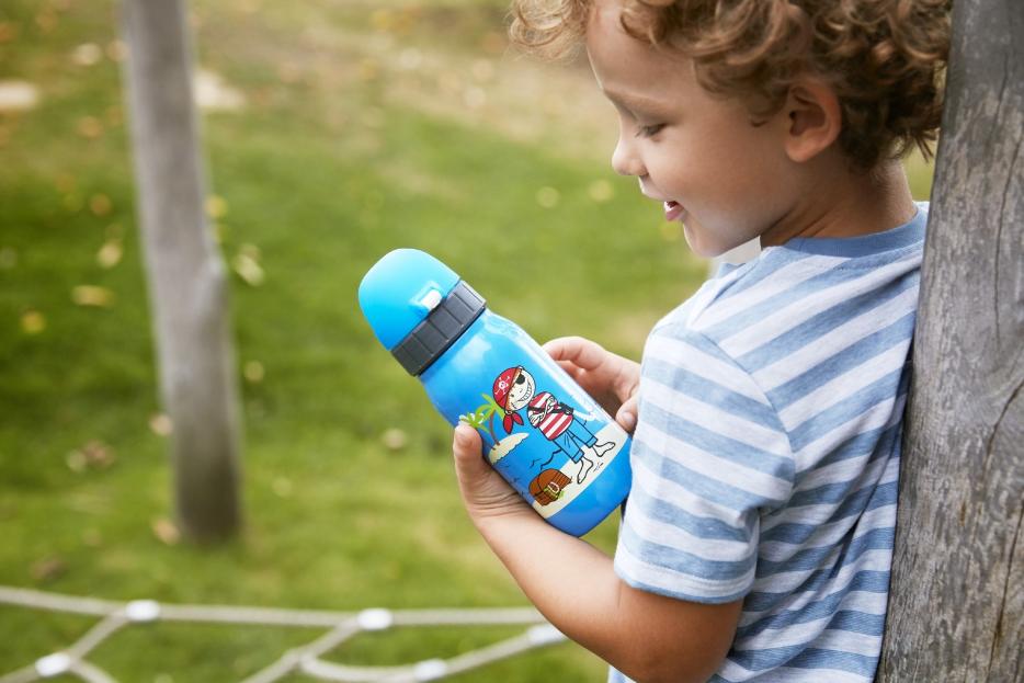 Термофляжка детская голубая 0,35 л Iso2Go "Пират" EMSA ДИЗАЙНЕРСКИЕ 00-3951786 Синий  - Вид №8
