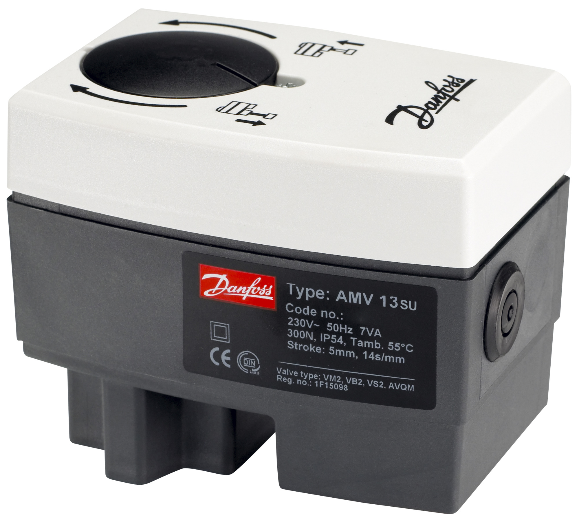 Danfoss Редукторные электроприводы с аналоговым управлением AME 25 SU-24V  082H3041  - Вид №7