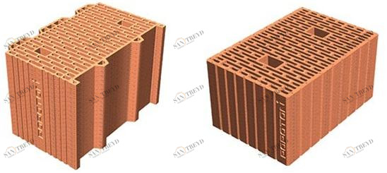 Poroton Легкие теплоизоляционные кирпичи sun-id-1450877