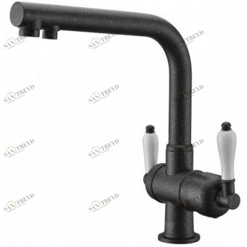 Zorg 328 YF-50 Black Metal Смеситель для кухни Zorg 310х225 