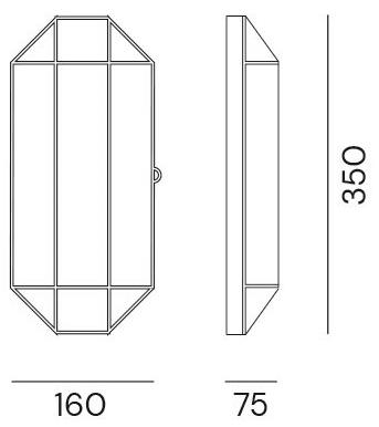 Il Fanale Настенный светильник из латуни и стекла Rilegato 401.00.80/402.00.80 - Вид №3