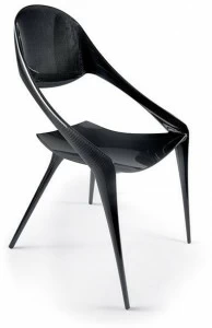 Reflex Стул из других материалов в современном стиле с подлокотниками с открытой спинкой