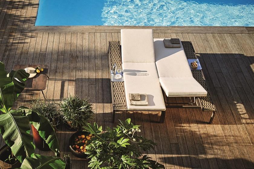 Roberti Садовый шезлонг из алюминия Portofino sun-id-1427056 - Вид №3