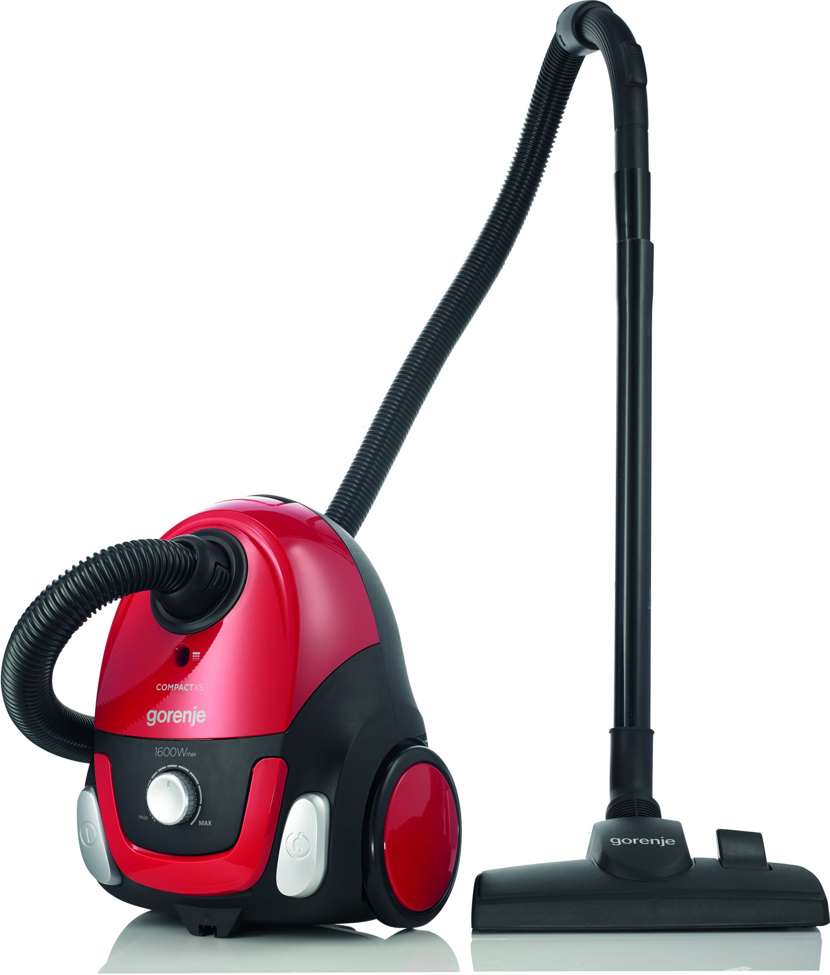 VC1615CXR Пылесос мешковый / пылесос мешковый 1600вт, красный Gorenje Santreyd 