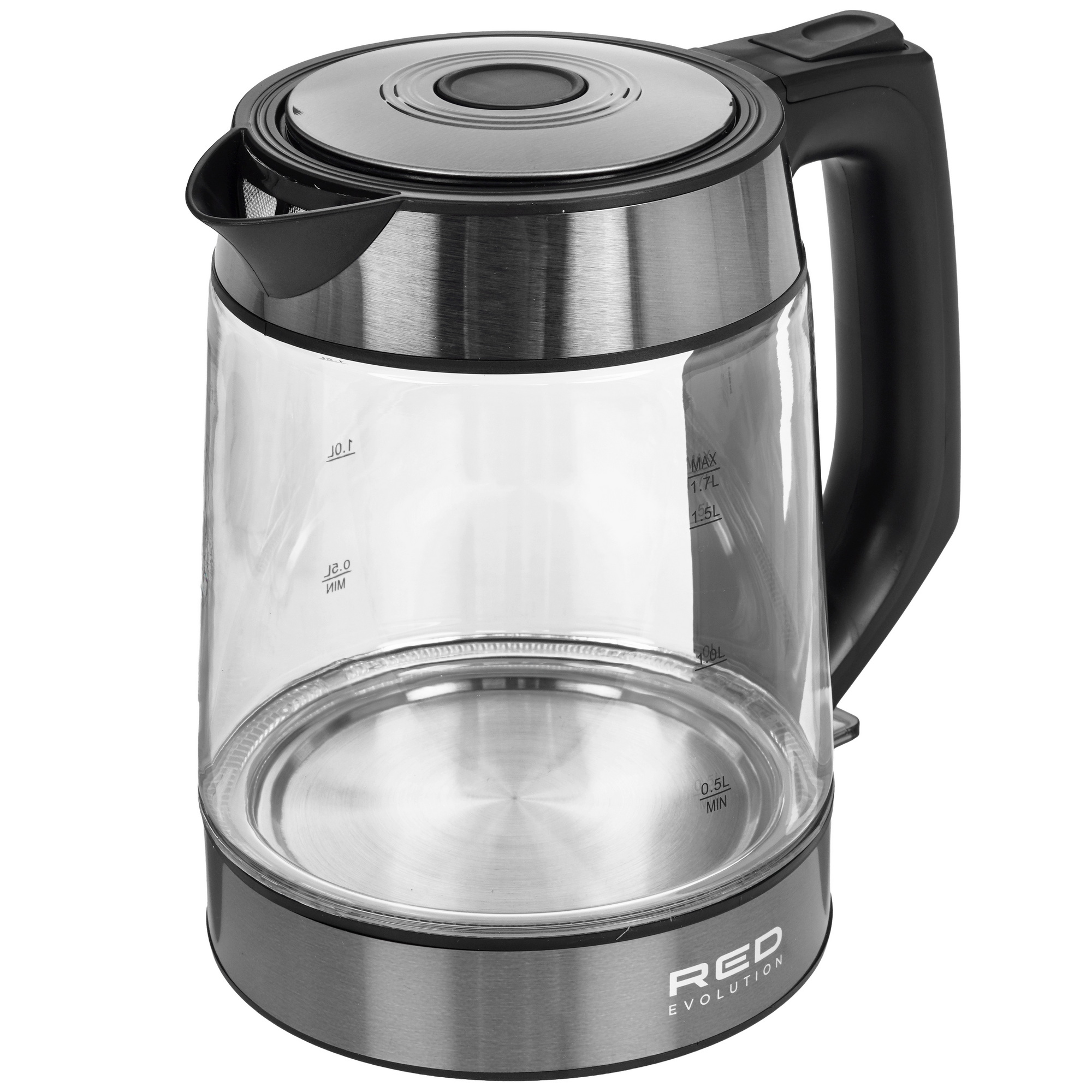 9125771 Электрочайник RED evolution RK-G20 серебристый RED SOLUTION STDN-0065569 - Вид №2