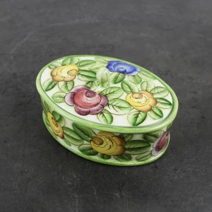 Шкатулка "Конаковские розы"