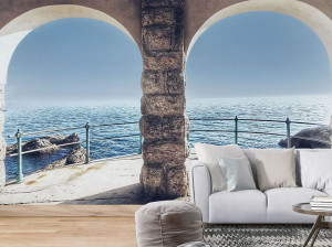 Обои trompe l'oeil