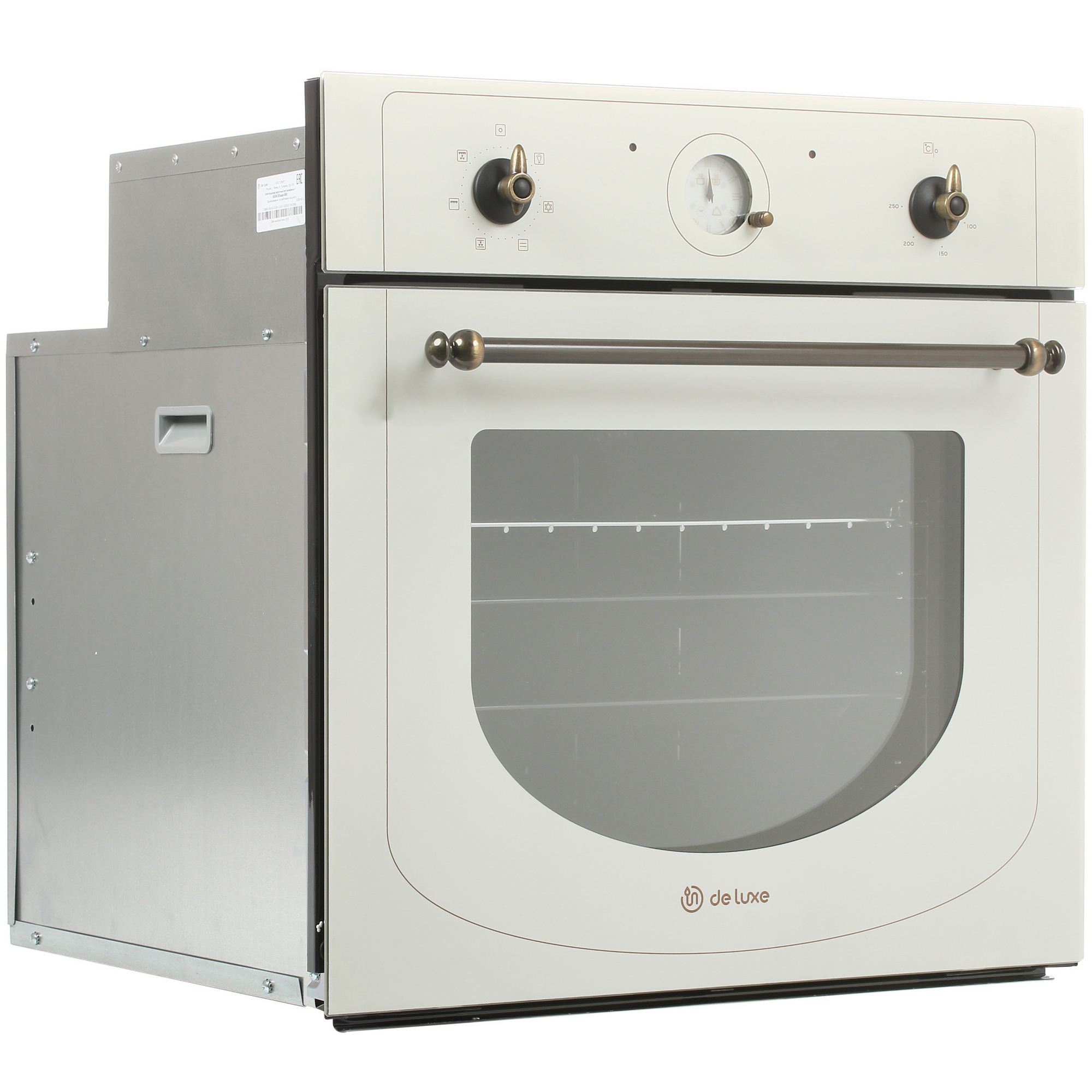 8167655 Электрический духовой шкаф De Luxe 6006.05эшв-060 бежевый STDN-0142494 - Вид №1