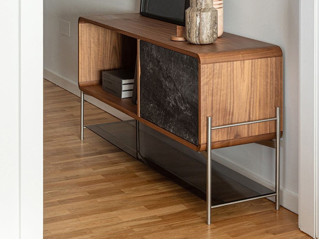 Мебель из дерева и мрамора с распашными дверями Maami Home Rich ARCH-00065386