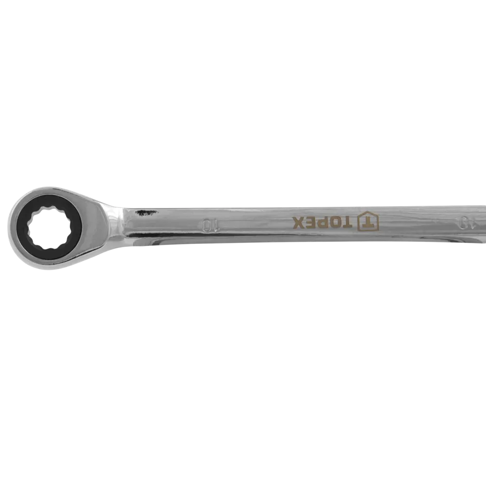 Ключ комбинированный с трещоткой CR-V 10 мм TOPEX STLM-2191883 - Вид №2