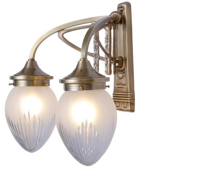 Patinas Lighting Бра ручной работы из латуни Rome sun-id-1483869 - Вид №1