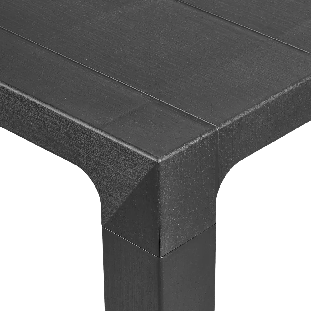 Стол садовый квадратный Орфей СПО-80 Г складной 80x72x80 см пластик графит Santreyd STLM-2016552 - Вид №2