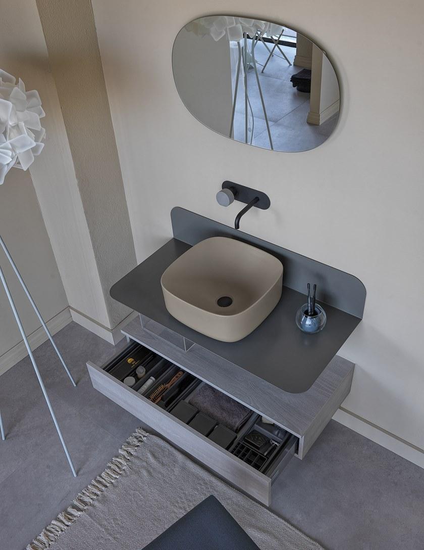 Scarabeo Ceramiche Столешница для умывальника из листового металла Plana sun-id-1412608 - Вид №6