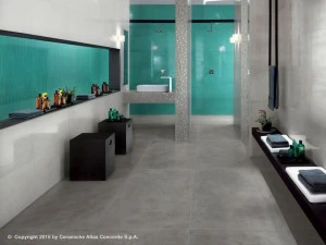 Atlas Concorde Белая плитка для стен с эффектом смолы Dwell