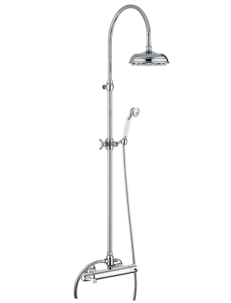 1011/5A Bellosta Rubinetterie ТЕРМОСТАТИЧЕСКИЙ СМЕСИТЕЛЬ ДЛЯ ВНЕШНЕГО ДУША С ПОЛНЫМ ШТОКОМ 