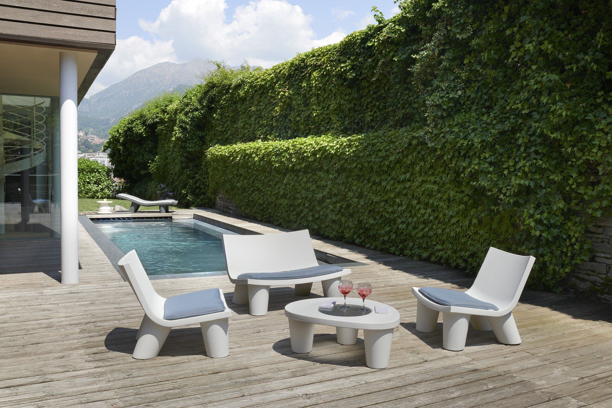 Кресло из полиэтилена SLIDE Low Lita ARCH-00012002 - Вид №6