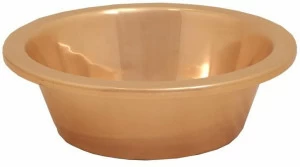 Lvcp02 Накладная раковина на столешницу  овальная BLEU PROVENCE Lavabi in metallo