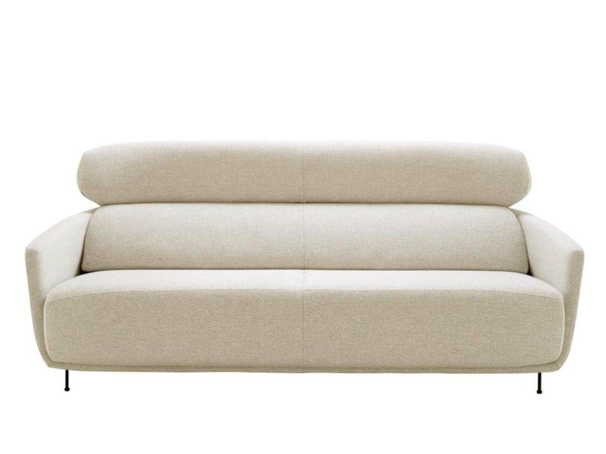 3-местный тканевый диван с подголовником Ligne Roset Okura ARCH-00139610