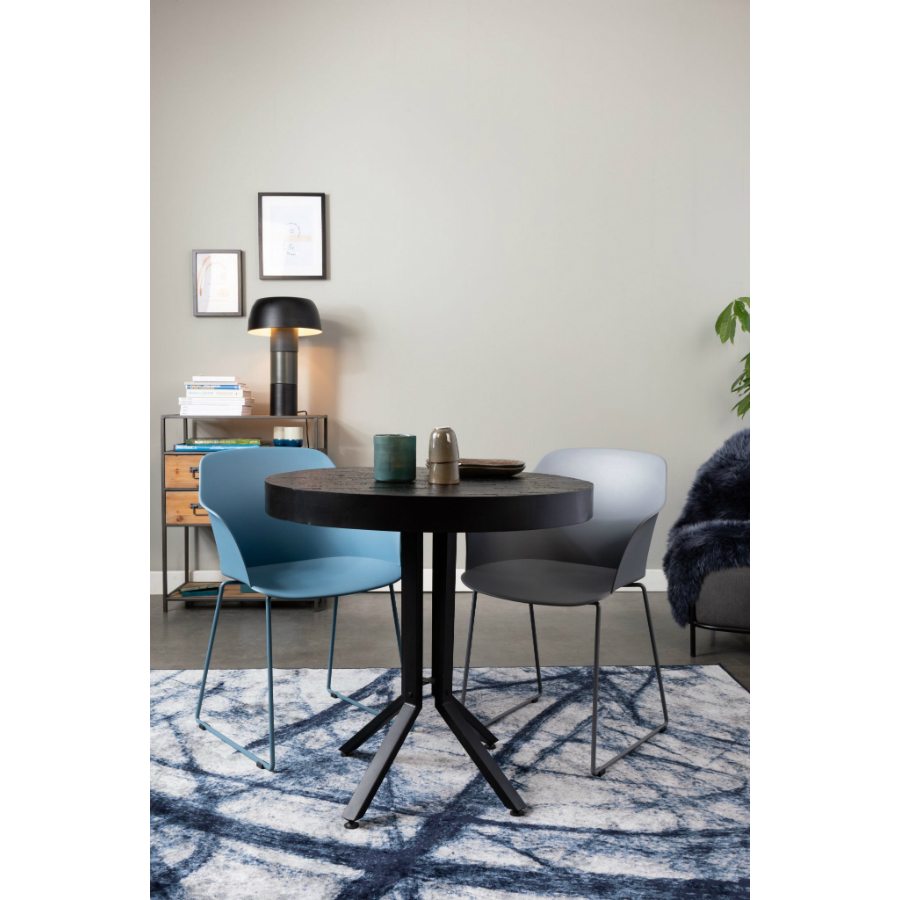 Лампа настольная Muras Tricolore, черная White Label Living 5200074 - Вид №1