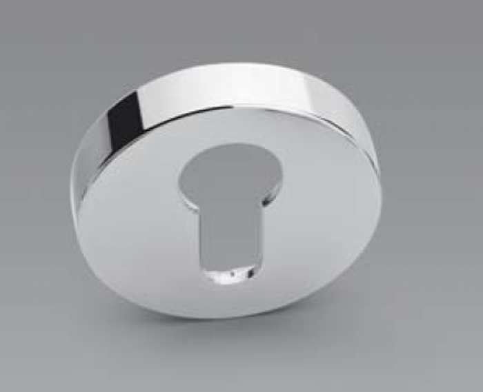 CD43GB.CM Накладка под цилиндр Rosetta CD43 GB хром матовый COLOMBO ALATO Colombo Design - Вид №3