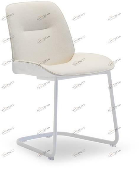 Andreu World Консольный стул с тканевой обивкой Nuez sun-id-1446541