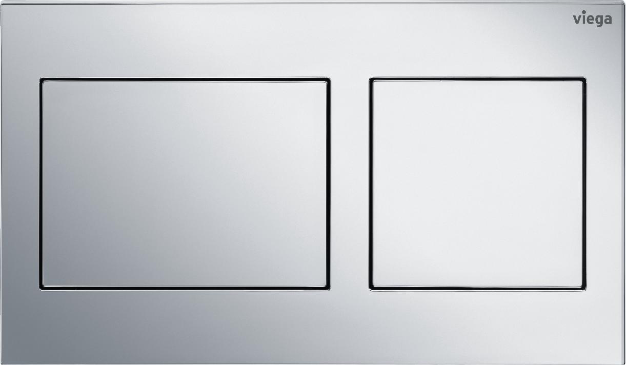 Viega Панель смыва Prevista для унитазов 8611.1 (801724) 801 724 - Вид №1