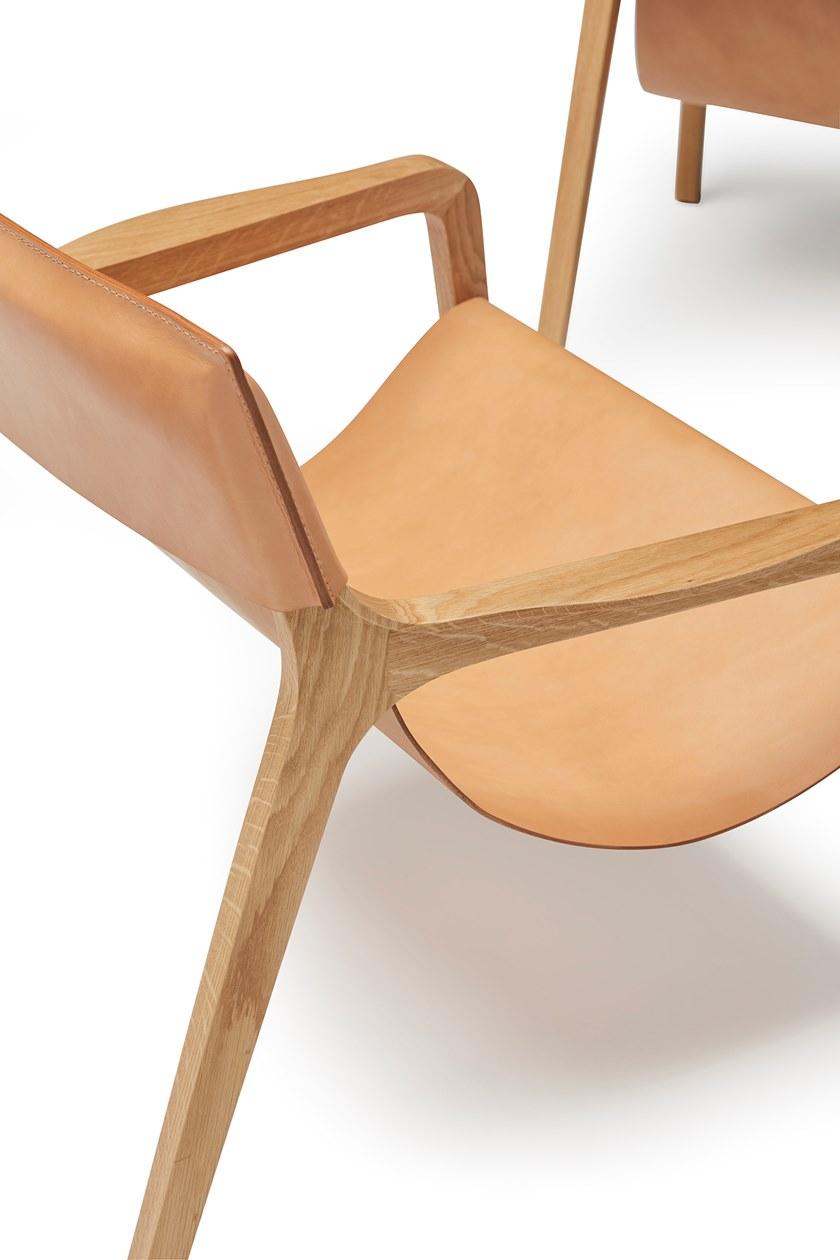 José Martínez Medina Кожаное кресло с подлокотниками Blacktone sun-id-1422864 - Вид №7