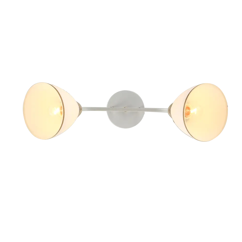 Люстра потолочная JLIGHT MINI 2 лампы 8 м², цвет белый/золото 84534212 STLM-2167685  - Вид №1