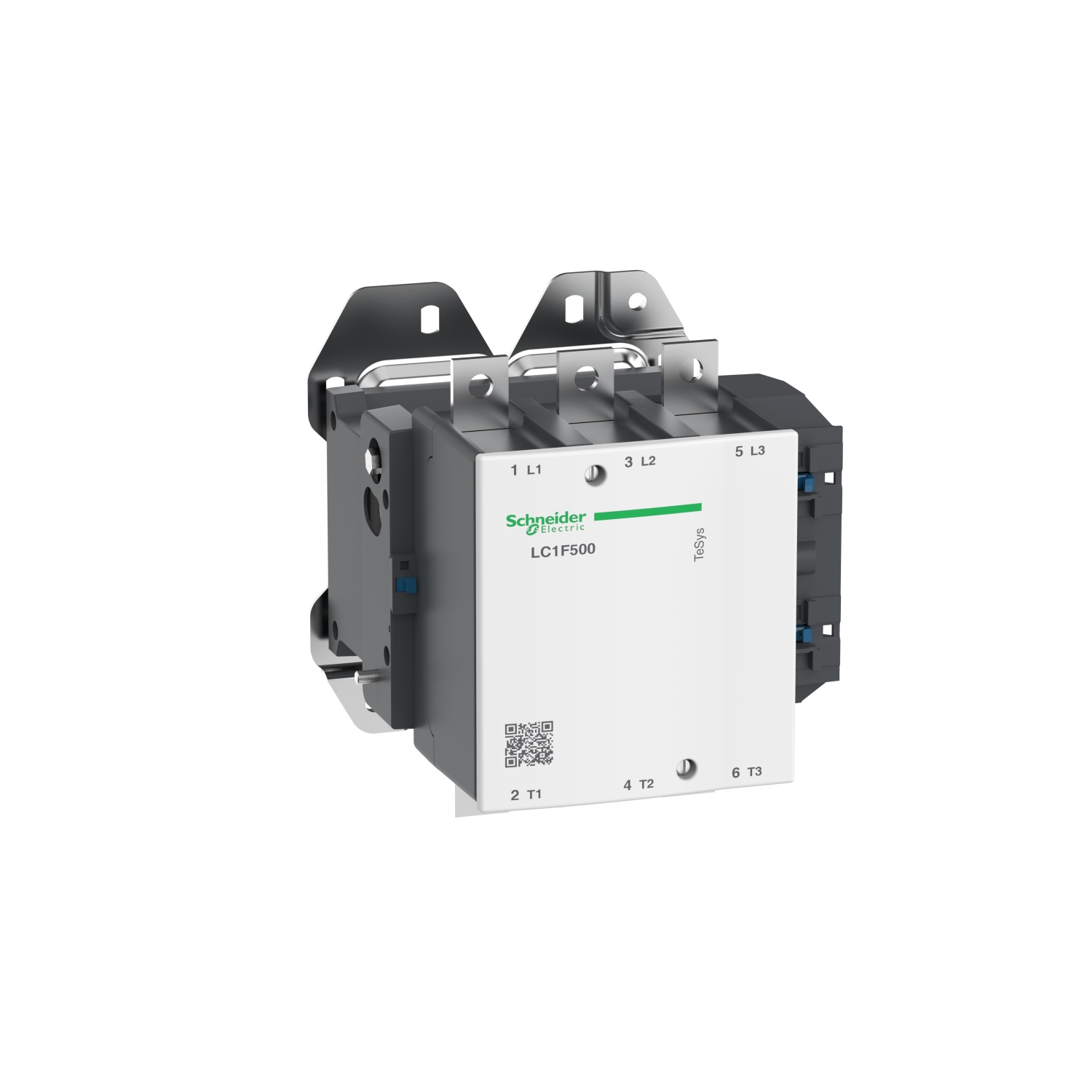 LC1F500V7 Контактор LC1F 3P 500А 400/400В AC 250кВт Schneider Electric TeSys 