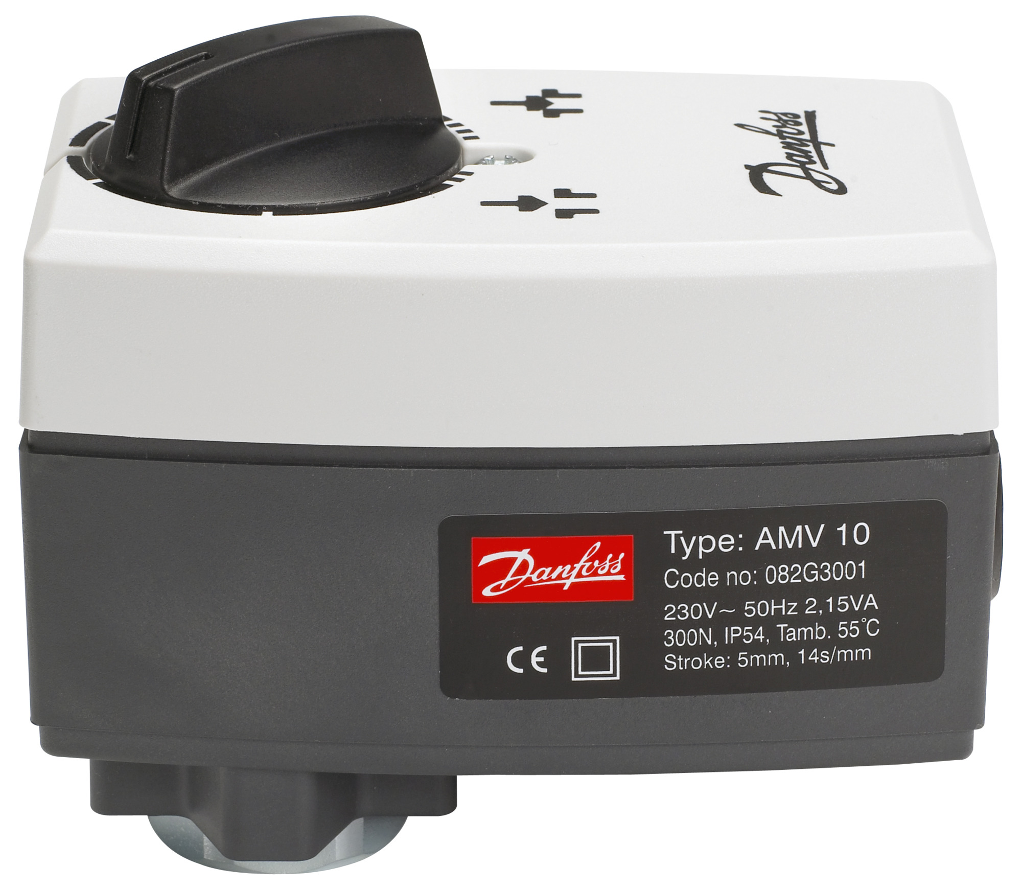 Danfoss Редукторные электроприводы с трехпозиционным управлением AMV 438 SU Эл. привод имп., 230В пер. т 082H0123  - Вид №2