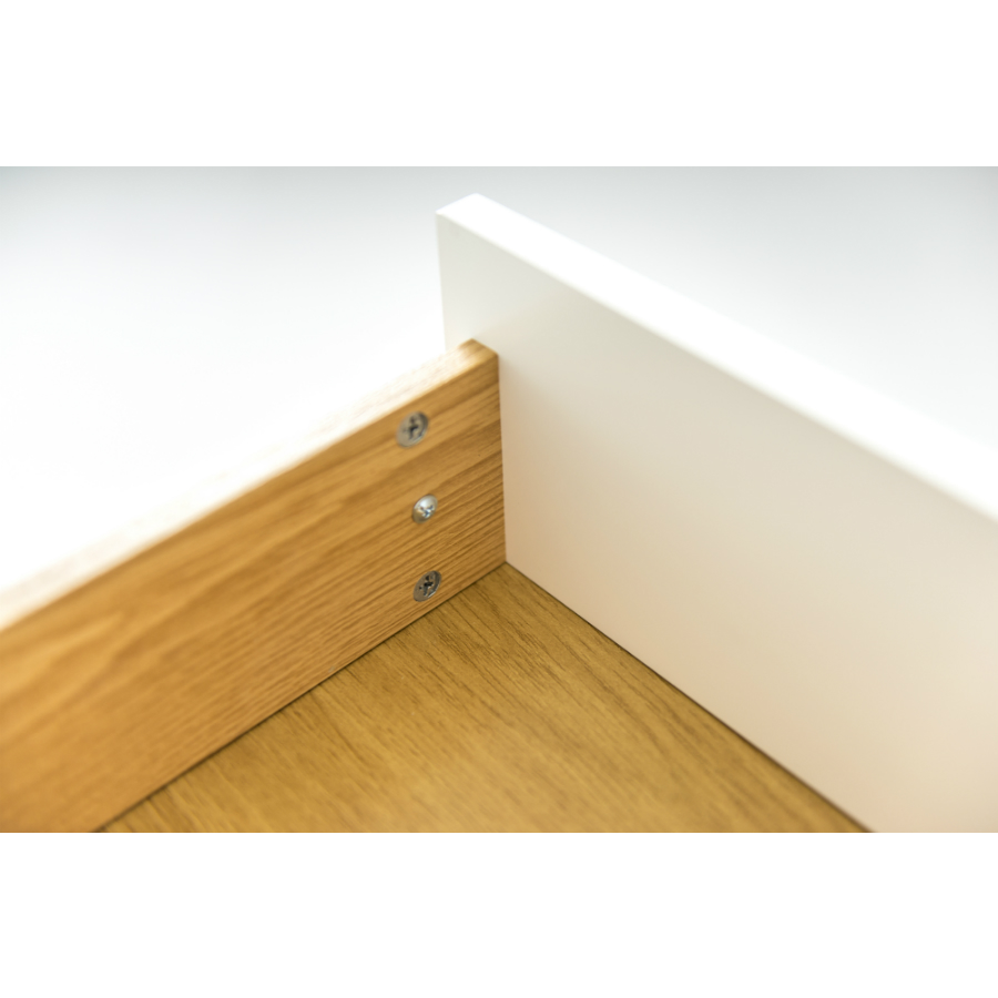 Стол обеденный Tenzo Bess, 75х185х95 см, дуб, белый 2180001 - Вид №8