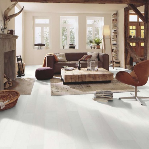 Паркетная доска Meister PD 400 Cottage Белый Полярный 8081 Дуб Натур с брашью (Текстурированная) 2200х180 мм 2300200016 - Вид №9