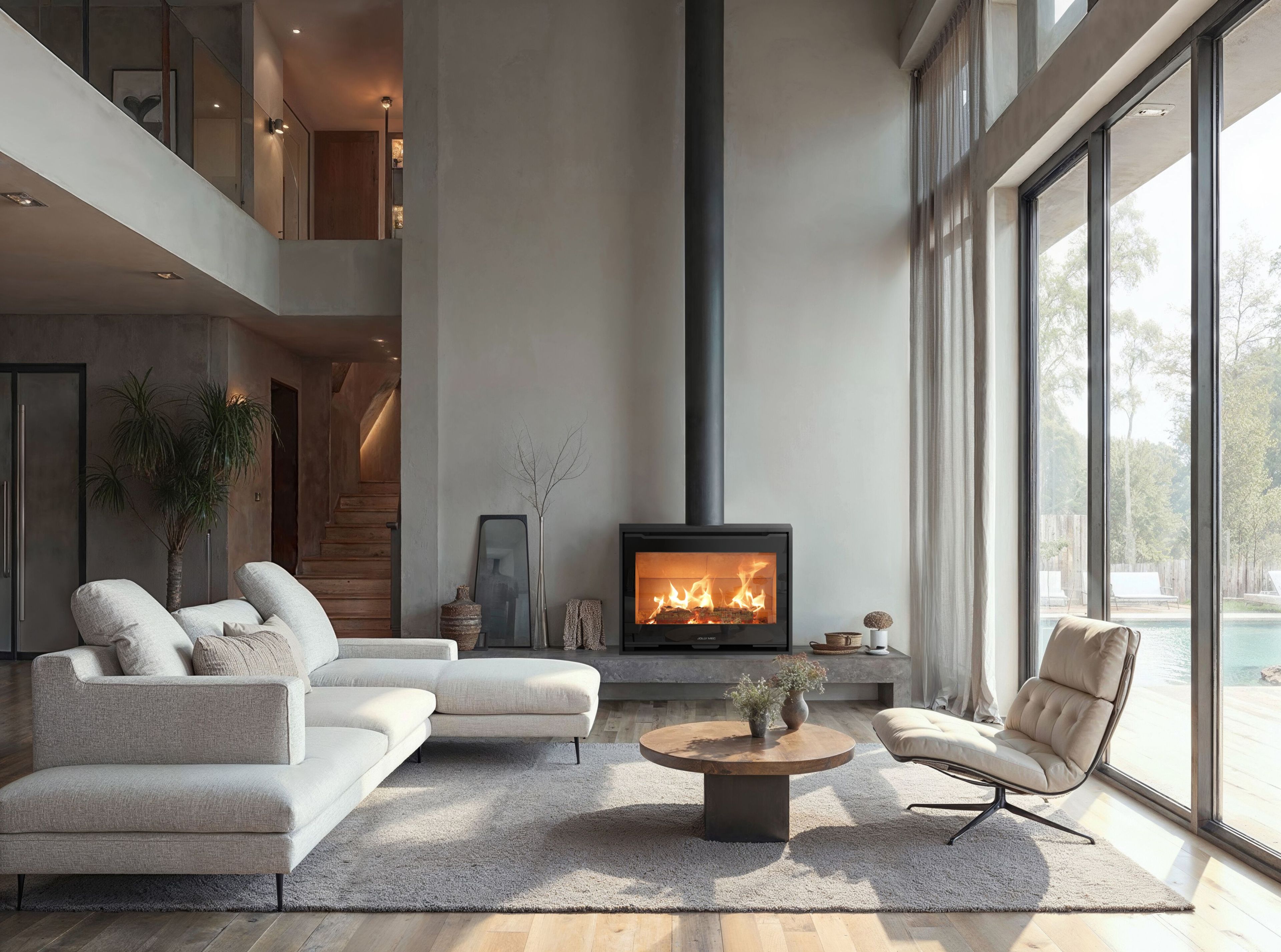 Дровяная печь для обогрева воздуха Jolly Mec воздушные системы ARCH-00117979 - Вид №1