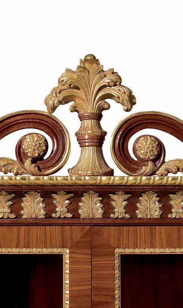 Книжный шкаф из розового дерева OAK Галерея ARCH-00056091 - Вид №1