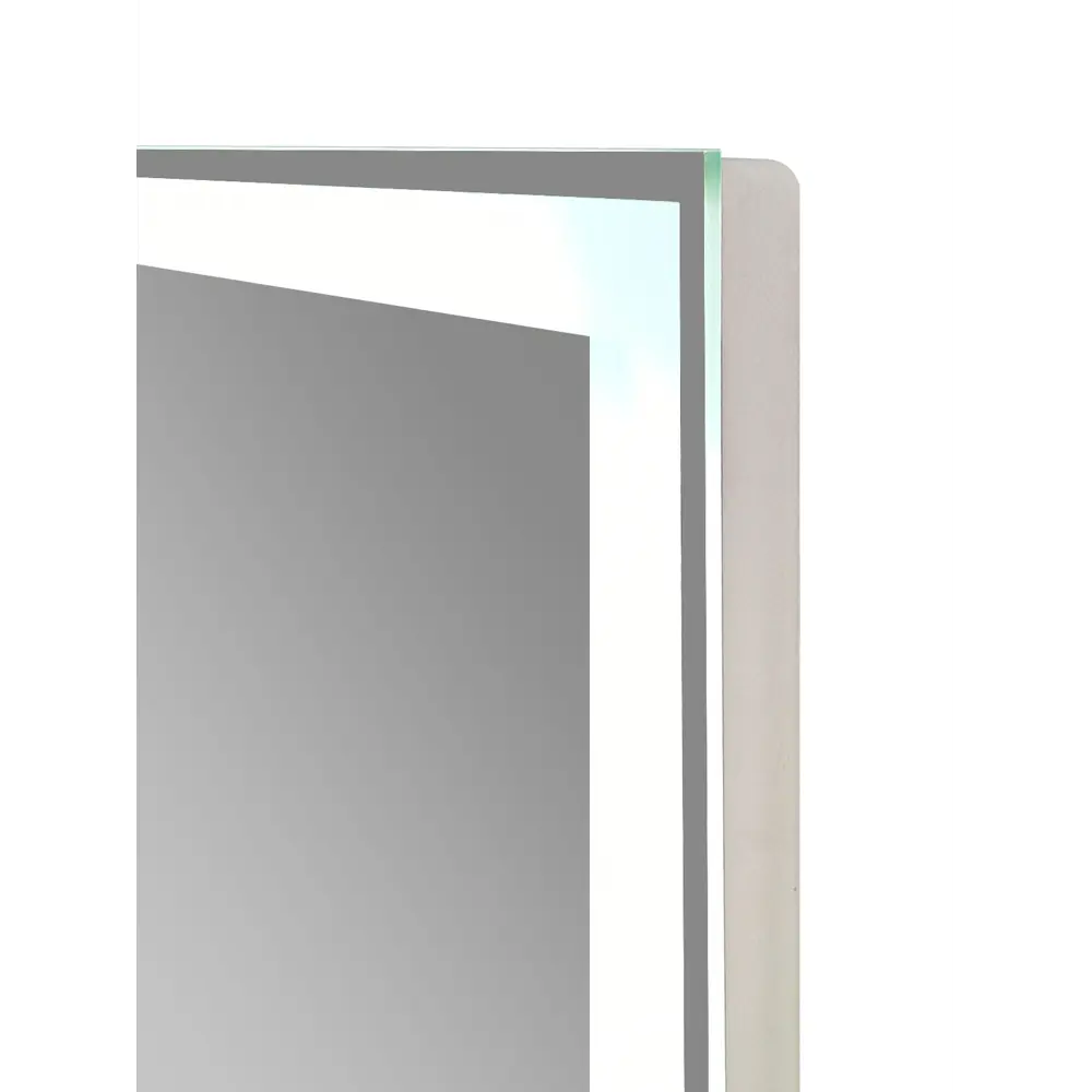 Зеркало для ванной Status с подсветкой 100x70 см цвет серый CONTINENT STLM-2163524 - Вид №7