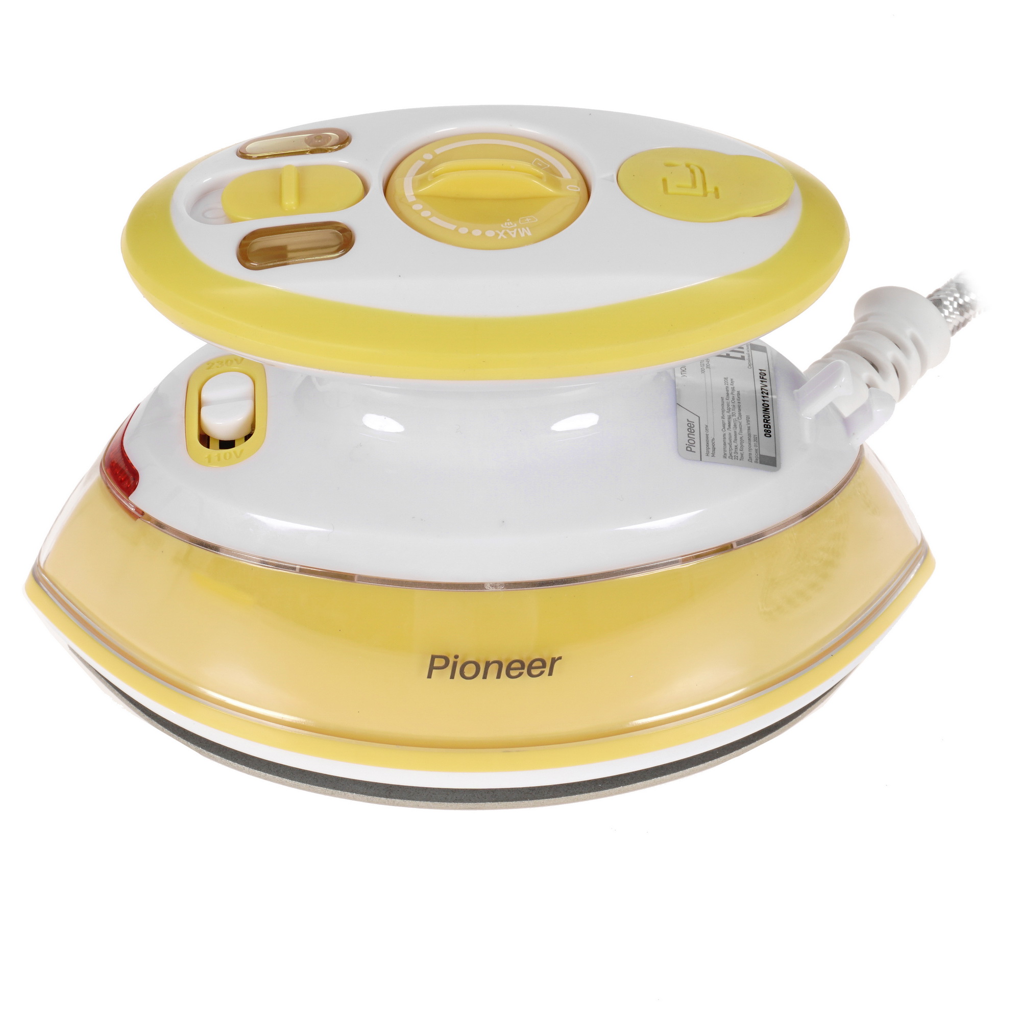 5346447 Утюг Pioneer SI1002 желтый STDN-0030034 - Вид №3