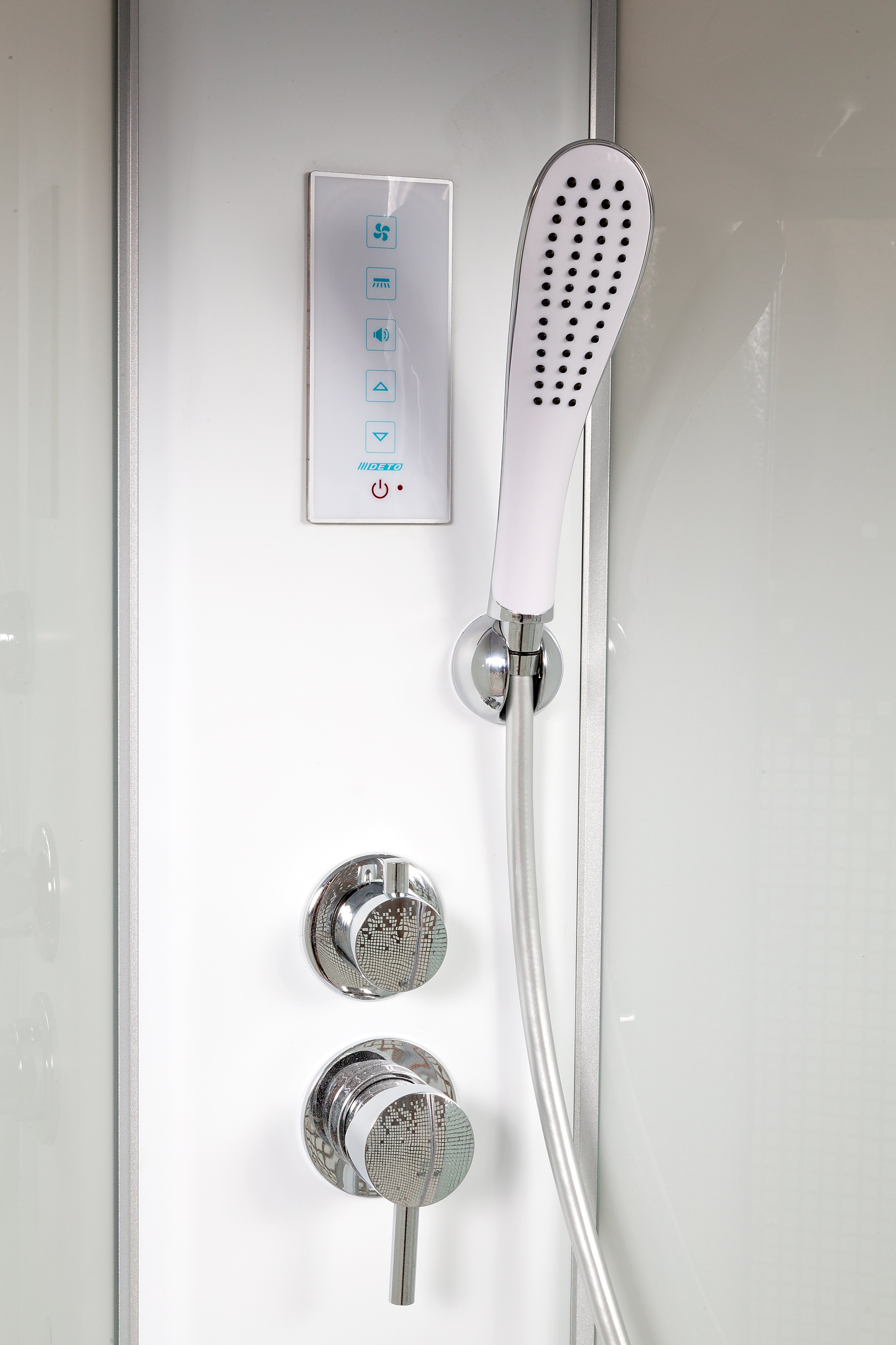 D08 Душевая кабина DETO Серия D L 902 R с электрикой - Вид №12