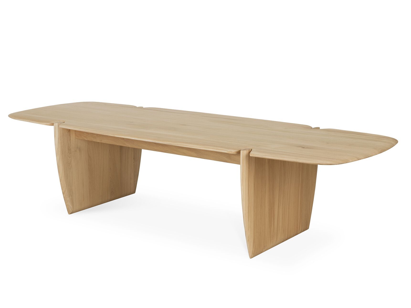 Прямоугольный низкий журнальный столик из дуба Ethnicraft PI ARCH-00116312 - Вид №1