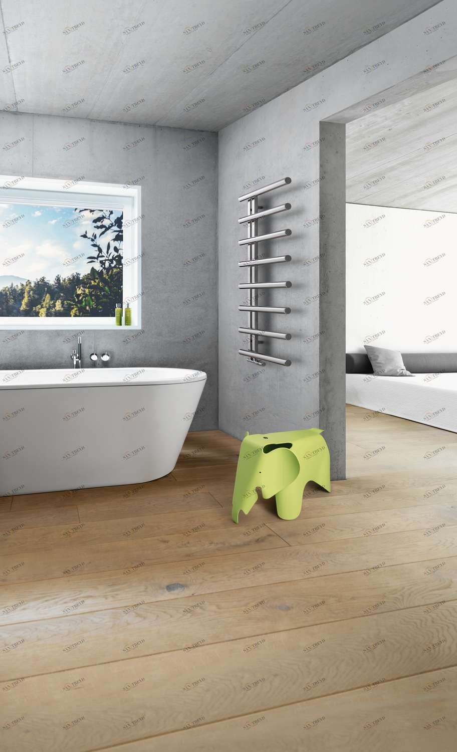 Водяной радиатор CHI-100-050 Chime Acova 1000 