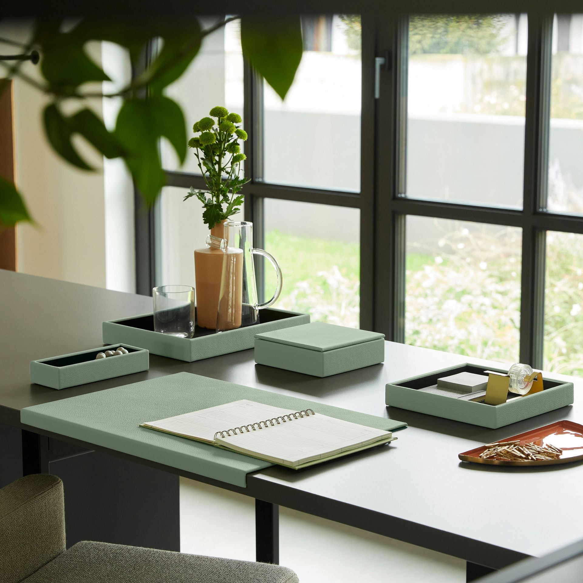 Кожаный лоток для документов EGLOOH Афина ARCH-00007159 - Вид №5