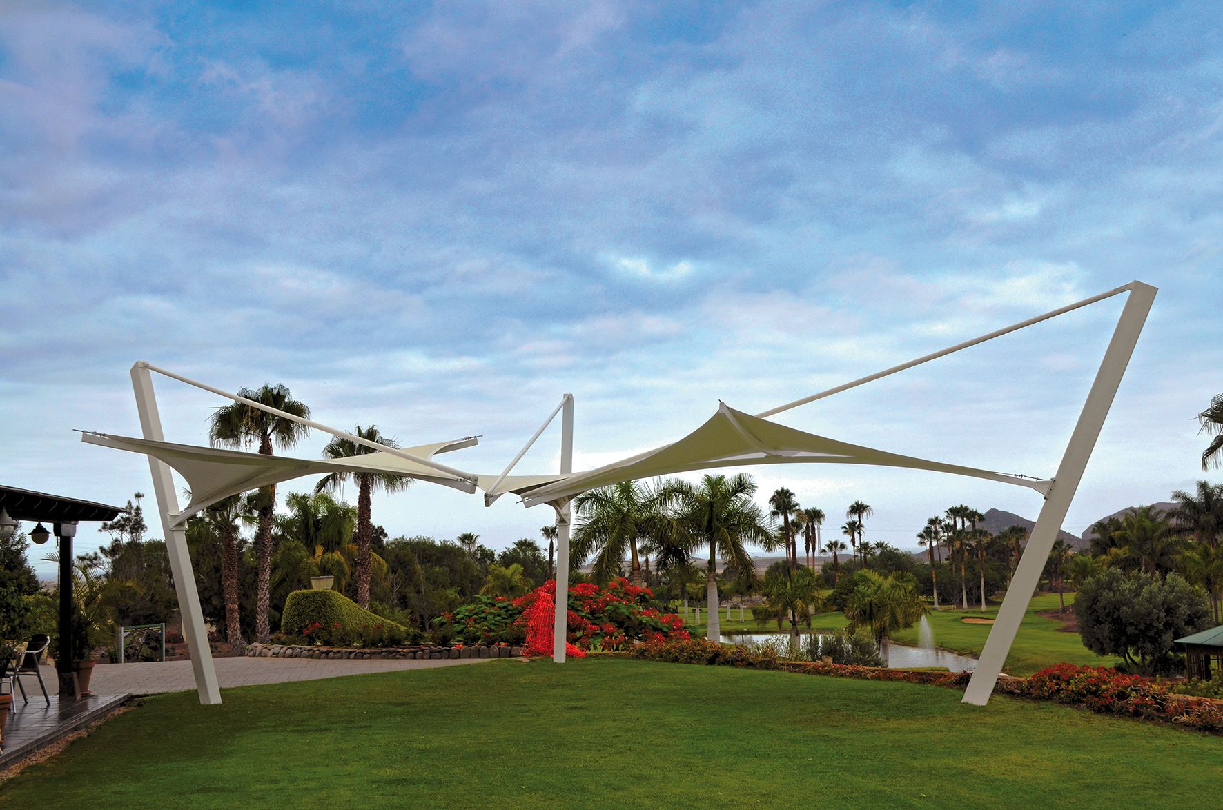 PVC shade sail Sprech ARCH-00032594 - Вид №4