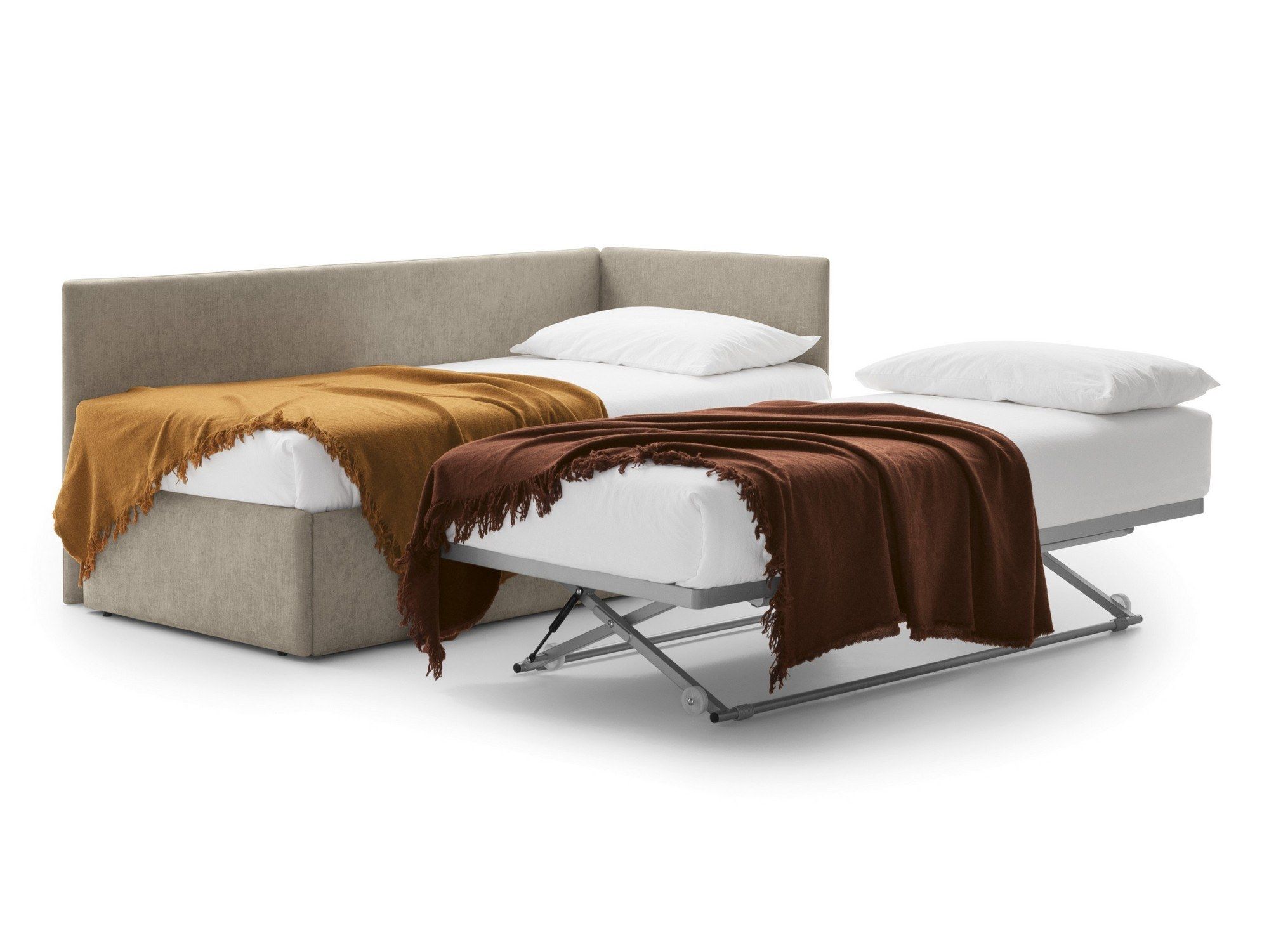 Съемная тканевая кровать с мягким изголовьем Bolzan Biba ARCH-00142378 - Вид №4