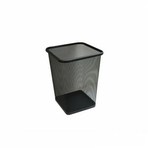 KIC103 Офисная корзина из черной сетки, окрашенная сталь, вместительная 18 лет Merida