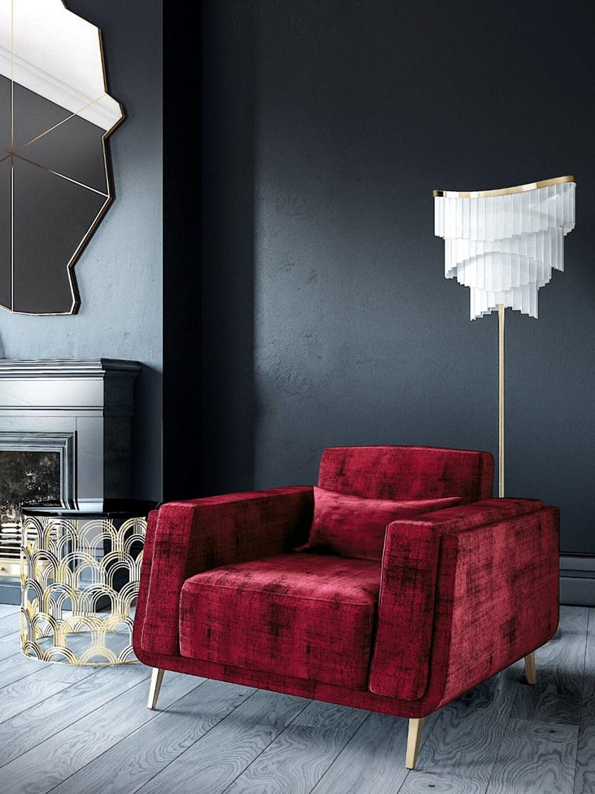 Jetclass Кресло из ткани с подлокотниками Bogart Jbg304 - Вид №1