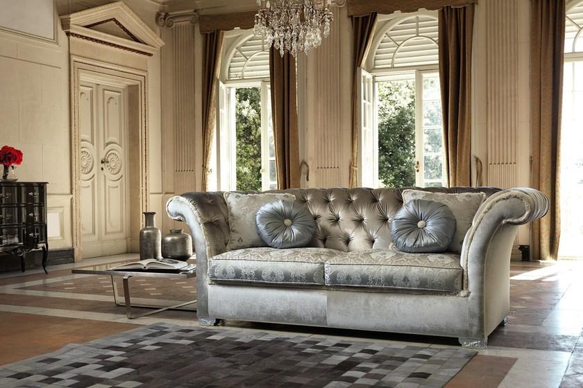 Domingo Salotti 3-х местный тафтинговый диван в стиле честерфилд Desdemona sun-id-1475777 - Вид №4