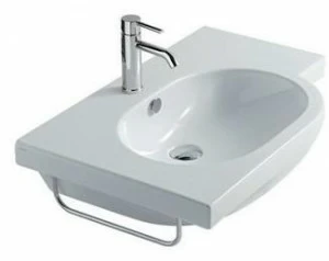 5238 Подвесная раковина настенная овальная Galassia M2 белая