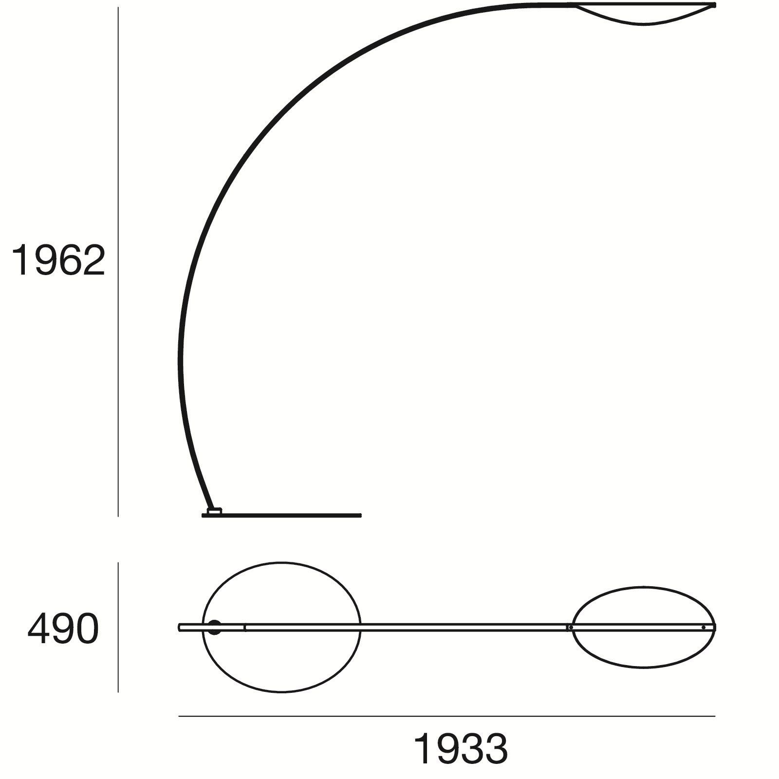 Светодиодный торшер для чтения Stilnovo Diphy ARCH-00056336 - Вид №6