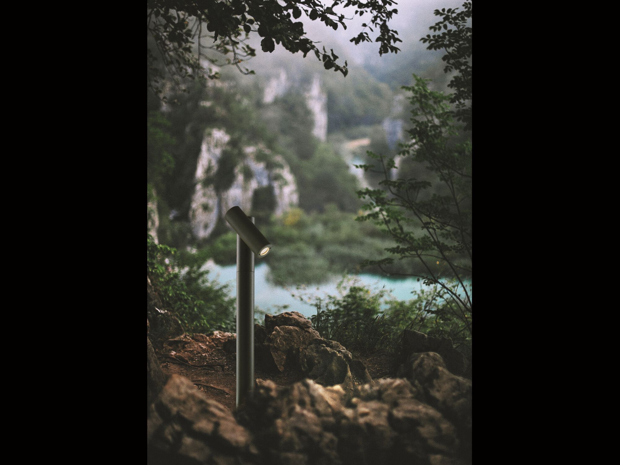 Экструдированный алюминиевый светодиодный регулируемый наружный прожектор PAN GEMINI ARCH-00033336 - Вид №3