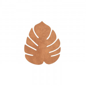 990077 NUPO nature подстаканник лист монстеры 14х12 см, толщина 1,6мм;LIND DNA