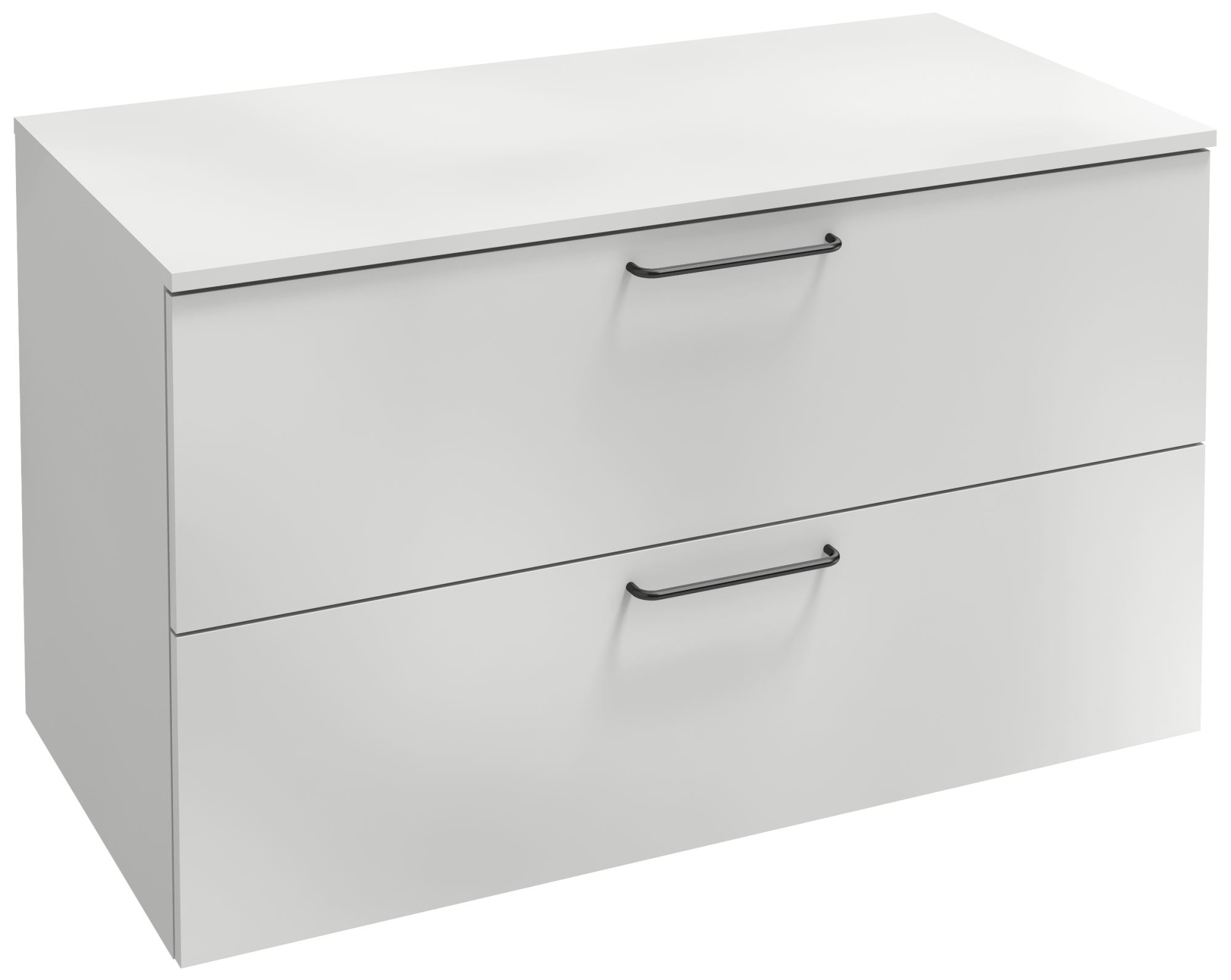 EB2549-R9-NR4 Тумба 100 см, 2 ящика, черная ручка JACOB DELAFON ODÉON RIVE GAUCHE ODEON RIVE GAUCHE